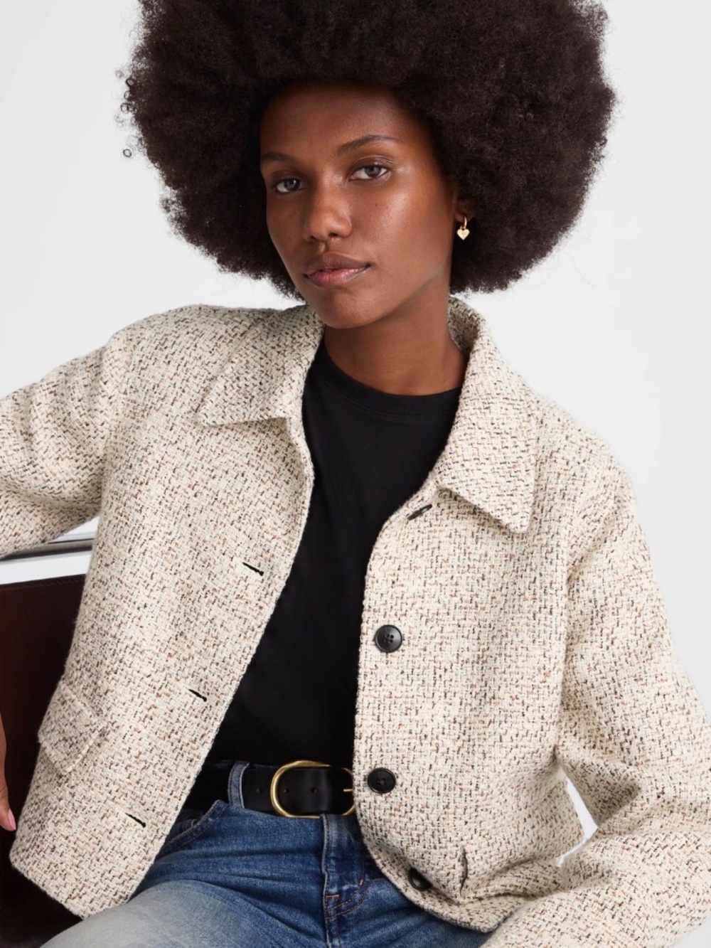 Madewell Button-Front Jacket - Picture 6 of 6